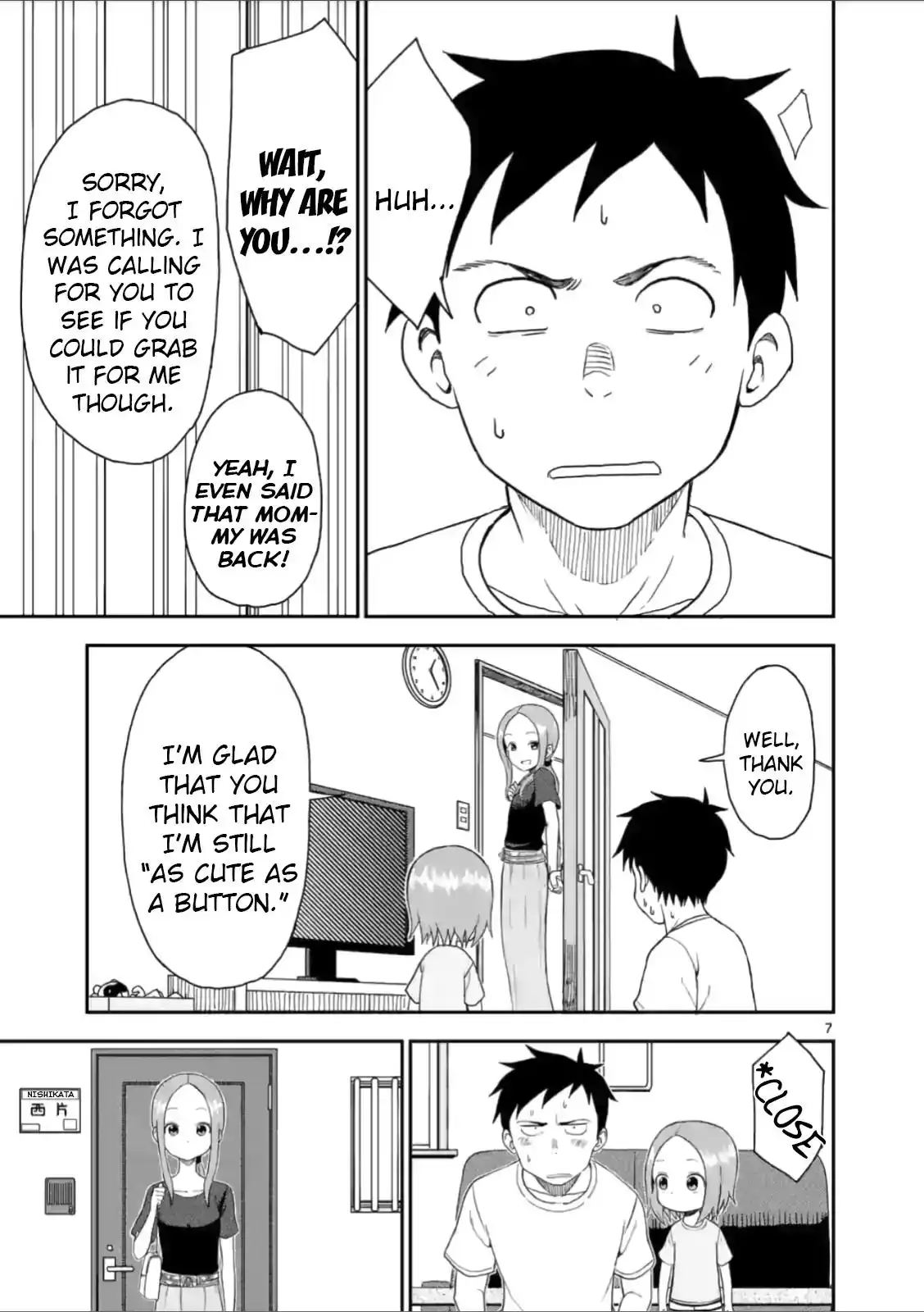 Karakai Jouzu no (Moto) Takagi-san Chapter 52 7